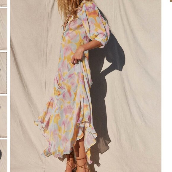 Jen’s Pirate Booty Daydream Saloon Maxi Dress M - Picture 5 of 9